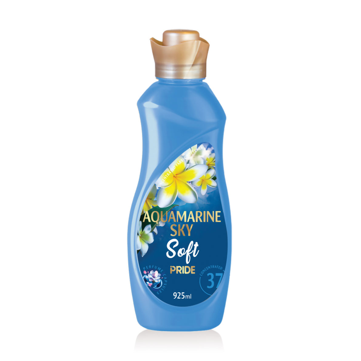 Кондиціонер-ополіскувач для білизни PRIDE Soft Aquamarine Sky 37 циклів прання, 925 мл